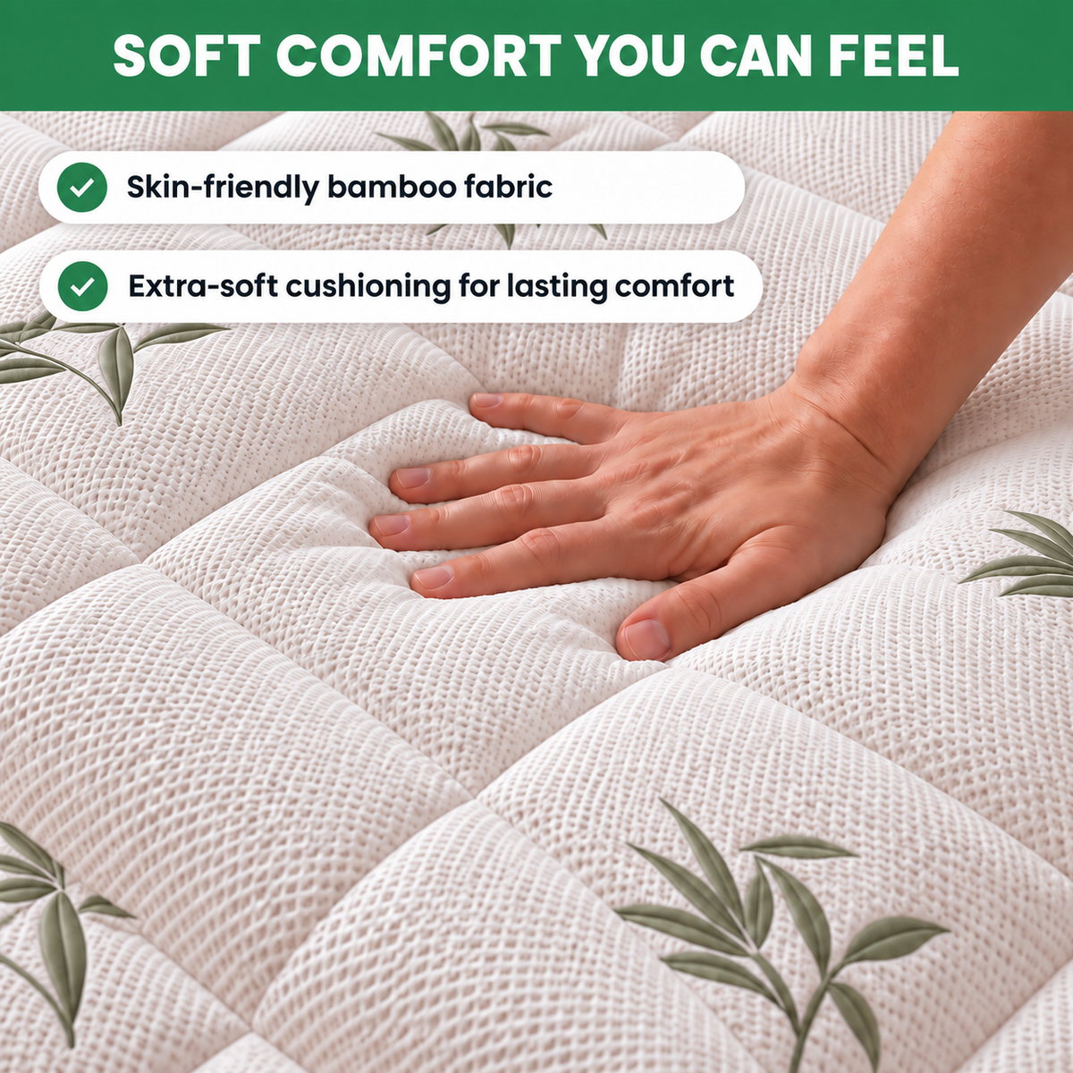 LunaSleep Bamboo Mattress Topper (Draft — theme port)